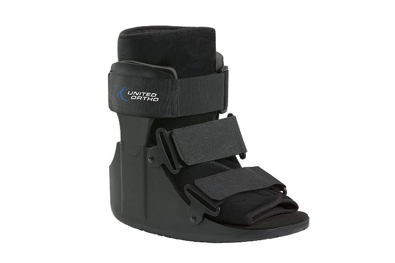 Photo 1 of United Ortho Short Cam Walker Fracture Boot, Large, Black