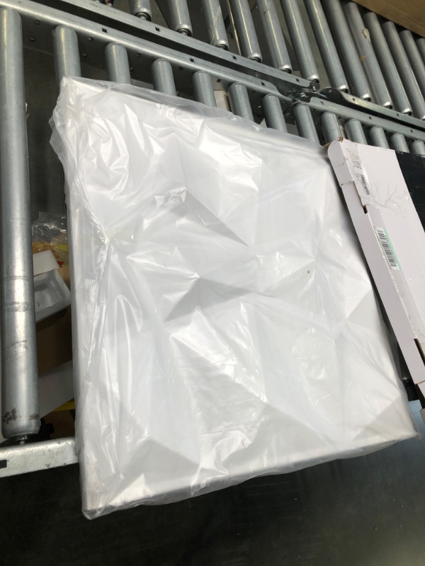 Photo 2 of Art3d Diamond PVC Wall Panel and Nano Double-Sided Tape Heavy Duty