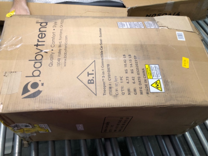 Photo 1 of Baby Trend Trooper 3 in 1 Convertible Car Seat Scooter