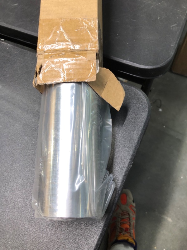 Photo 2 of FGJQEFG 3 Inch Straight DIY Custom Mandrel Exhaust Pipe Tube Pipe, 45 Inch Length, 3'' OD Mandrel Straight Pipe, T304 Stainless Steel, Universal Fitment - 1PC 3''OD-Straight-45''-1PC