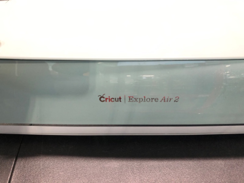 Photo 3 of Cricut Explore Air 2 - A DIY Cutting Machine for all Crafts, Create Customized Cards, Home Decor & More, Bluetooth Connectivity, Compatible with iOS, Android, Windows & Mac, Mint