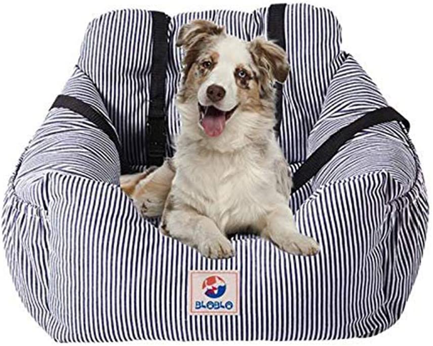 Photo 1 of 
BLOBLO Dog Car Seat Pet Booster Seat Travel Safety Dog Bed for Car with Storage Pocket