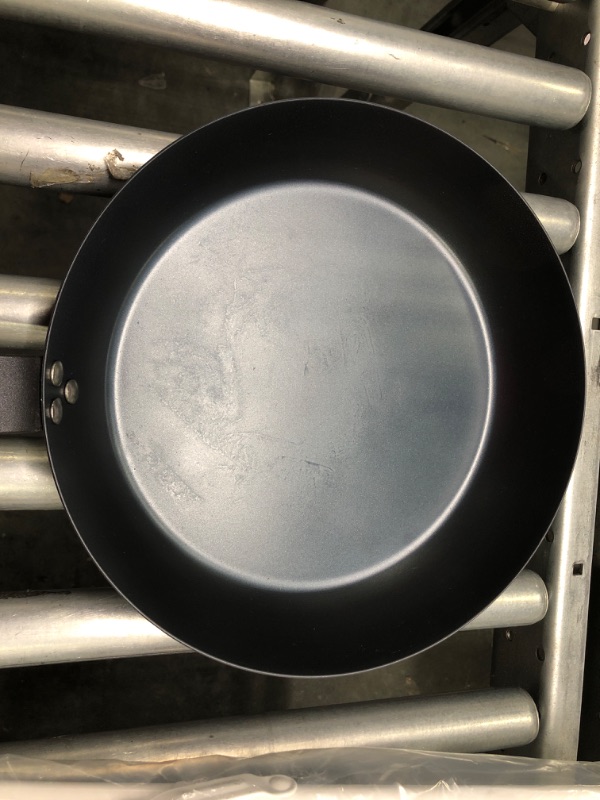 Photo 3 of 
Merten & Storck Pre-Seasoned Carbon Steel Induction 12" Frying Pan Skillet, Oven Safe, Black
Amazon's
