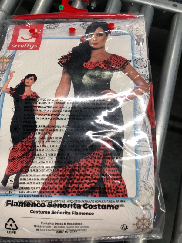 Photo 2 of Smiffys womens Flamenco Senorita Costume
