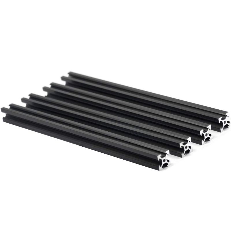 Photo 1 of 4pcs 700mm 2020 V Type Slot Aluminum Profile, European Standard Anodized Extrusion for DIY 3D Printer and CNC Machine