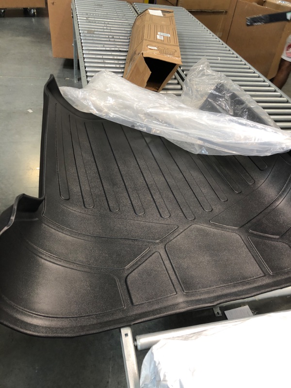 Photo 2 of SMARTLINER All Weather Custom Fit Black Cargo Liner Behind The 2nd Row Seats Compatible with 2023 Kia Sportage (Does NOT fit with Subwoofer in Cargo Area)