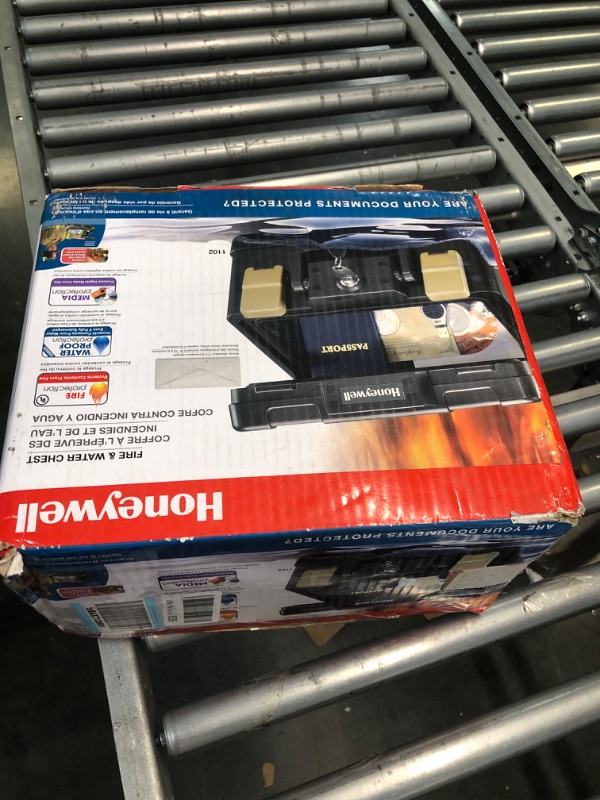 Photo 1 of Honeywell Waterproof 1/2 Hr. UL Fire Document Chest .15 cu ft