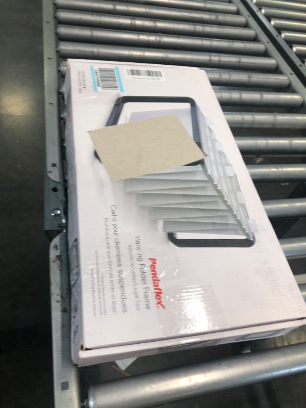 Photo 1 of Pendaflex Hanging File Folder Frame, Letter/Legal, Black (44116)