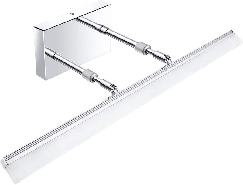 Photo 1 of Aipsun 24 inch Modern LED Vanity Lights Adjustable Bathroom Vanity Light Fixtures Chrome Bathroom Light Fixture Over Mirror 5500K
