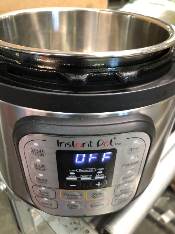 Photo 4 of 
Instant Pot Duo 7-in-1 Electric Pressure Cooker, Slow Cooker, Rice Cooker, Steamer, Sauté, Yogurt Maker, Warmer & Sterilizer, Includes Free App with over 1900 Recipes, Stainless Steel, 6 Quart