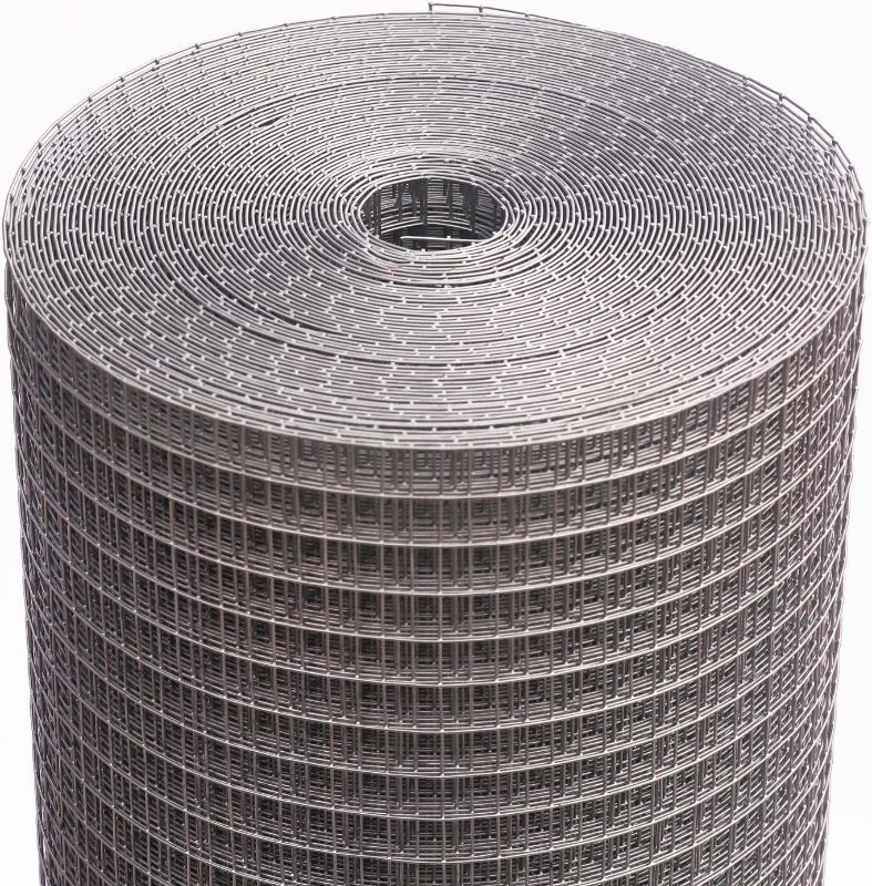 Photo 1 of CACAGDR Hardware Cloth 36in×100ft 1/2 Inch 19 Gauge Galvanized After Welding Wire Cloth Fencing, Rabbit/Snake Wire mesh Fence,Chicken Wire Mesh Roll
