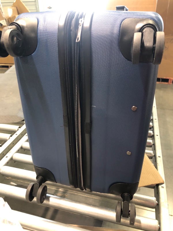 Photo 1 of Amazon Basics 30-Inch Hardside Spinner, Navy Blue Navy Blue 30-inch Spinner