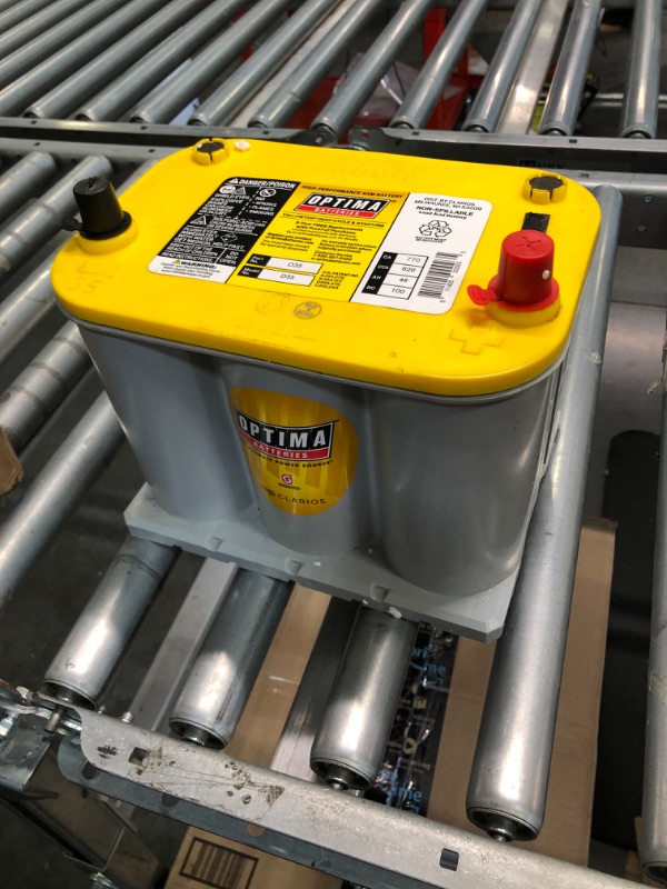 Photo 4 of Optima Batteries OPT8040-218 D35 YellowTop Dual Purpose Battery & Batteries 8020-164 35 RedTop Starting Battery Battery + Battery Standard Packaging