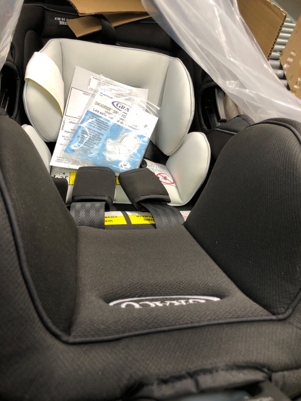 Photo 1 of GRACO, SnugFit 35 DLX Infant Car Seat Baby Car Seat with Anti Rebound Bar, Spencer, 27.5x17.5x25.5 Inch (Pack of 1)