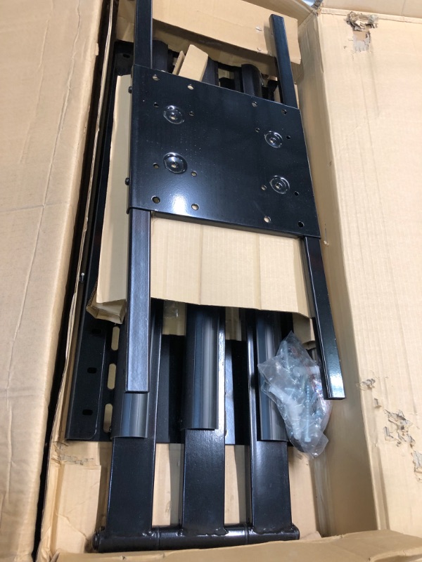 Photo 2 of Heavy Duty Articulating Dual Arm 36" Long Extension TV Wall Mount Bracket 16", 18" and 24" Stud Support for Samsung LG Sony 75", 77", 83" 85" 36" Extension arm