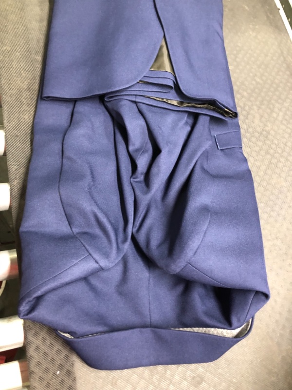 Photo 1 of Boys' Bi-Stretch Blazer Suit Jacket, 2-Button Single Breasted Closure, Buttoned Cuffs & Front Flap Pockets
