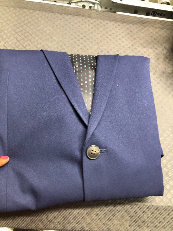 Photo 1 of Boys' Bi-Stretch Blazer Suit Jacket, 2-Button Single Breasted Closure, Buttoned Cuffs & Front Flap Pockets
