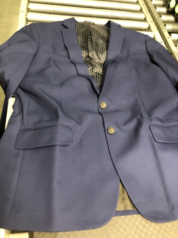 Photo 1 of Boys' Bi-Stretch Blazer Suit Jacket, 2-Button Single Breasted Closure, Buttoned Cuffs & Front Flap Pockets
