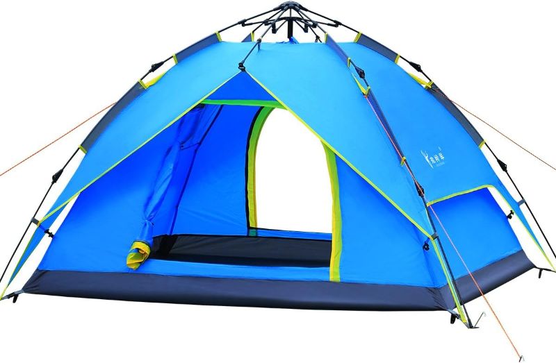 Photo 1 of 
Qisan Dome Tent Hydraulically  Canopy Tent for Camping 3-4 Person Automatic Camping