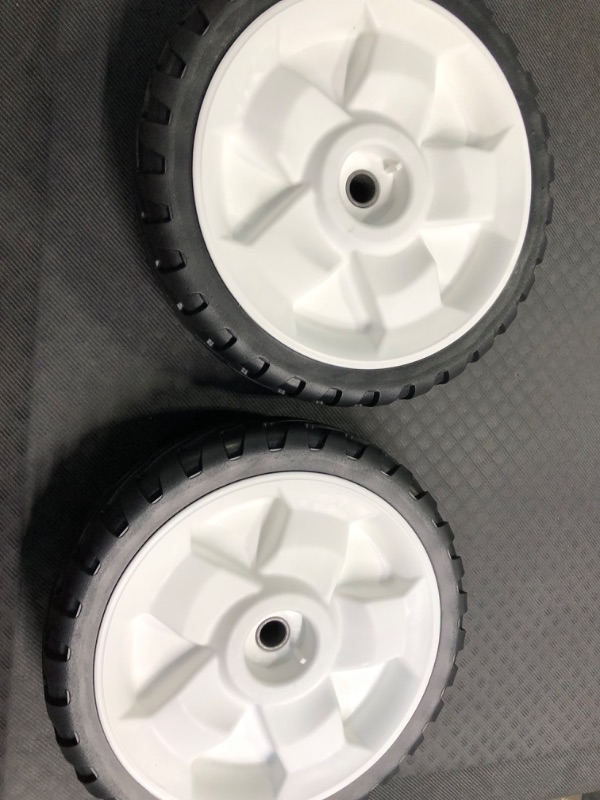 Photo 3 of 2 Pack Front Drive Wheels Replaces Toro 119-0311 205-360 20954 137-4832 Wheels