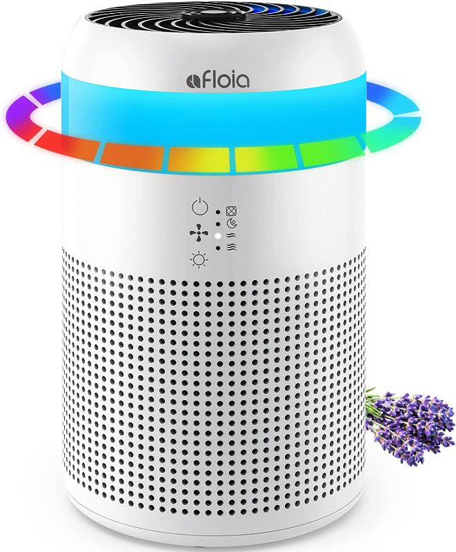 Photo 1 of 
Afloia HEPA Air Purifiers for Bedroom with 7 Colors Light, Mini Air Purifier with Fragrance Sponge for Home Office Living Room,all Desktop Air Purifier for Pet Dander Mold Pollen Odor Smoke 
