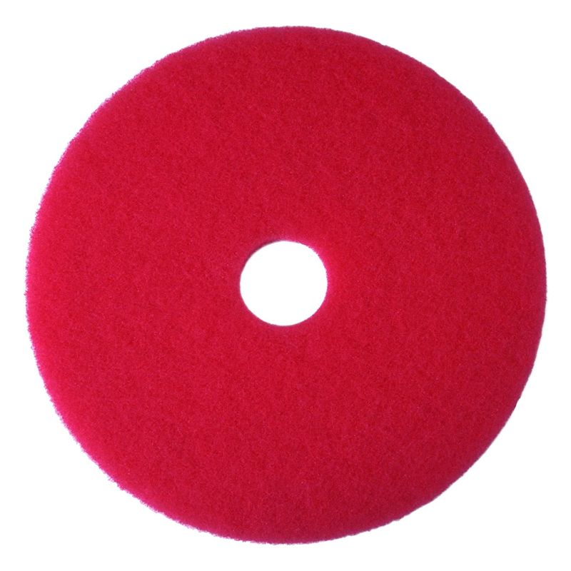 Photo 1 of 3M RED Buffer PAD 5100, 20 in, 5/CASE (50048011083952)