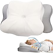 Photo 1 of 
Cervical Pillow for Neck Pain Relief, Odorless Neck Pillows for Sleeping, Ergonomic Orthopedic Memory Foam Contour Pillow with Pillowcase, Support Pillow Soft Neck Pillows,Cervical Pillow for Neck Pain Relief, Odorless Neck Pillows for Sleeping, Ergonomi