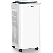 Photo 1 of 
LUKO 2000 Sq. Ft Dehumidifiers for Large Room and Basements, 30 Pints Dehumidifier with Drain Hose, Auto or Manual Drainage, 0.528 Gallon Water Tank, Auto Defrost, Dry Clothes Function, 24H Timer (white)LUKO 2000 Sq. Ft Dehumidifiers for Large Room and B