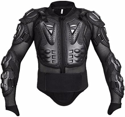 Photo 1 of Motorcycle Full Body Armor Protective Jacket Guard ATV Motocross Gear Shirt Black Size XL
