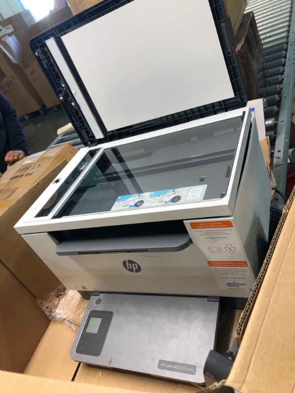 Photo 1 of HP LaserJet MFP M234sdwe Wireless Black and White All-in-One Printer with built-in Ethernet & fast 2-sided printing, HP+ and bonus 6 months Instant Ink (6GX01E)