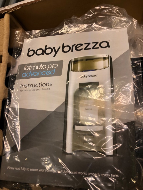 Photo 2 of New and Improved Baby Brezza Formula Pro Advanced Formula Dispenser Machine - Automatically Mix a Warm Formula Bottle Instantly - Easily Make Bottle with Automatic Powder Blending