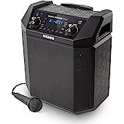 Photo 1 of 
ION Block Rocker Plus - 100W Bluetooth Outdoor Speaker with Rechargeable Battery, Karaoke Microphone, Radio, Wheels, Telescopic Handle & USB Charging