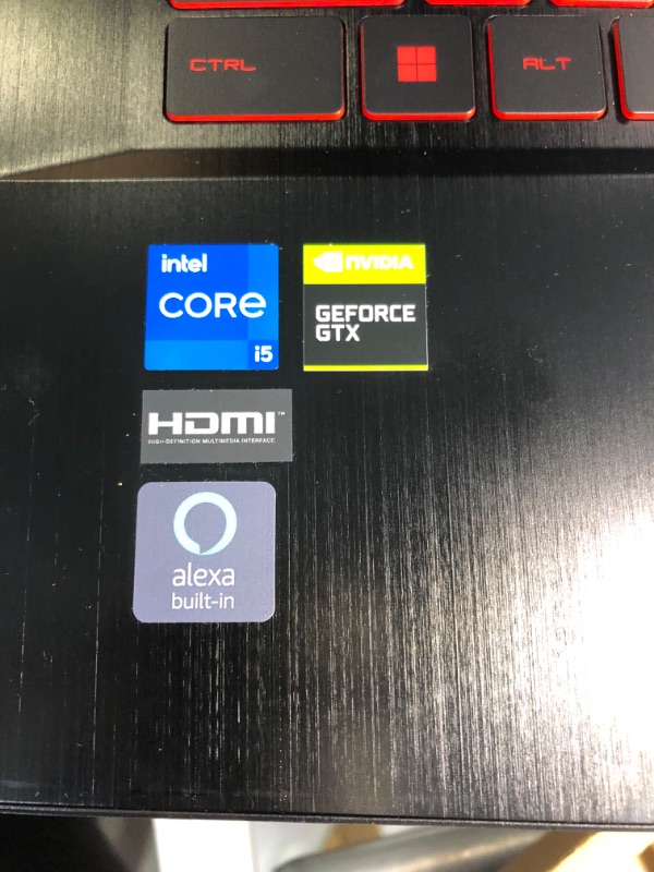Photo 1 of MSI GV15 15.6" 144Hz Gaming Laptop: Intel Core i5-11400H GTX 1650 8GB 256GB NVMe SSD, Wi-Fi 6, USB Type-C, Nahimic 3 Audio Immersion, Win 11: Black 11SC-633