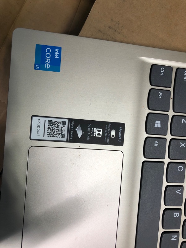 Photo 4 of Lenovo IdeaPad 3 15ITL05 81X800ECUS 15.6" Notebook - HD - 1366 x 768 - Intel Core i3 i3-1115G4 Dual-core (2 Core) 3 GHz - 8 GB RAM - 256 GB SSD - Almond - Intel Chip - Windows 10 Home