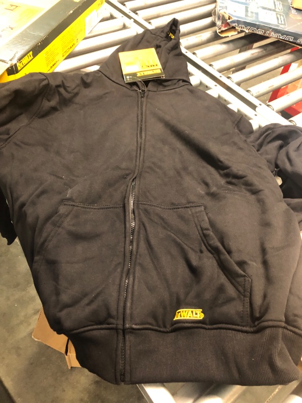 Photo 4 of DEWALT DCHJ067B-XL 20V/12V Max Bare Hooded Heated Jacket, Black, X-Large