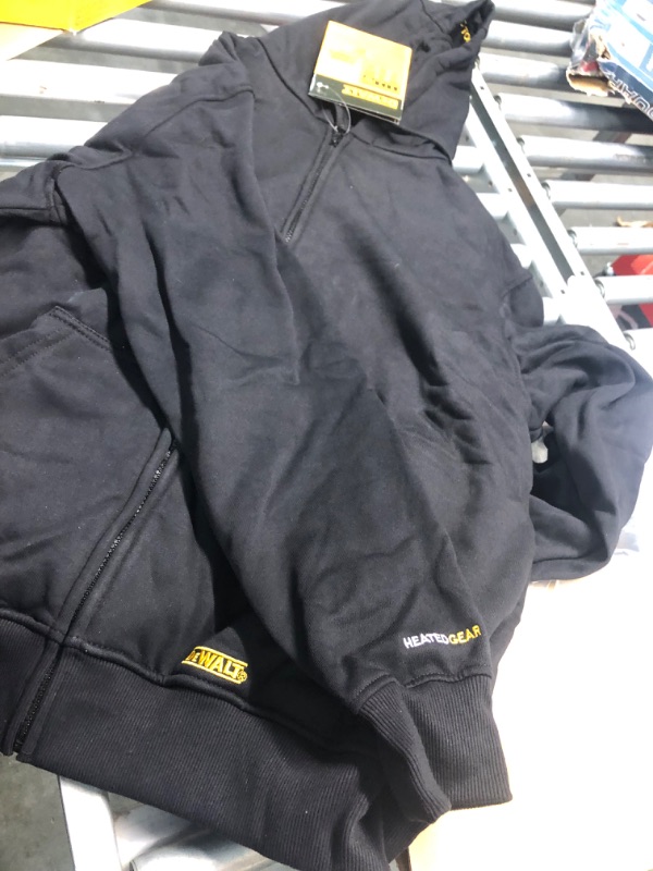 Photo 3 of DEWALT DCHJ067B-XL 20V/12V Max Bare Hooded Heated Jacket, Black, X-Large