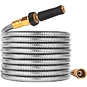 Photo 1 of 
Rosy Earth Metal Garden Hose 25 FT - 304 Stainless Steel Water Hose 25 FT - Expandable Short Flexible Garden Hose,no Kink Explosion, no BiteRosy Earth Metal Garden Hose 25 FT - 304 Stainless Steel Water Hose 25 FT - Expandable Short Flexible Garden Ho…