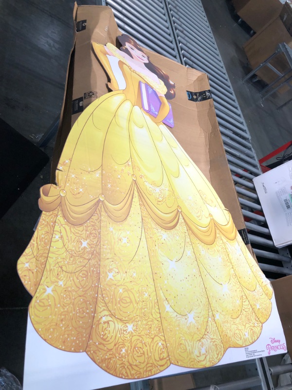 Photo 3 of Advanced Graphics Belle Life Size Cardboard Cutout Standup - Disney Princess Friendship Adventures