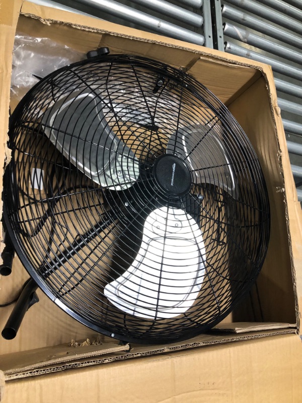 Photo 5 of AmazonCommercial 20" High Velocity Industrial Fan, Black,