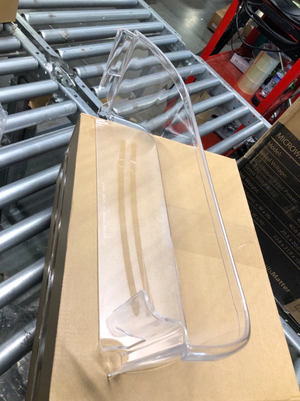 Photo 3 of 240323002 Refrigerator Door Bin Shelf Compatible with Frigidaire or Electrolux, Bottom 2 Shelves on Refrigerator Side, Single Unit, Clear, Replaces PS429725, AP2115742, AH429725?