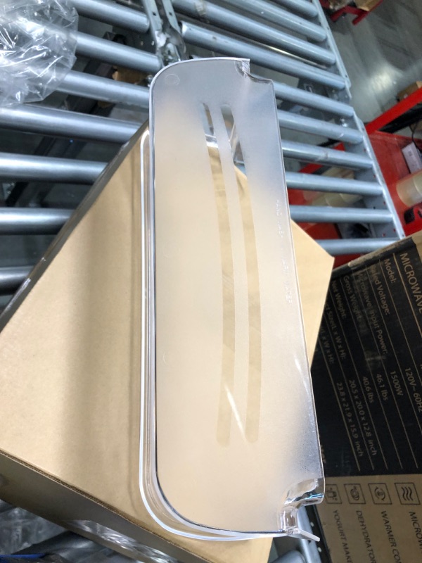 Photo 1 of 240323002 Refrigerator Door Bin Shelf Compatible with Frigidaire or Electrolux, Bottom 2 Shelves on Refrigerator Side, Single Unit, Clear, Replaces PS429725, AP2115742, AH429725?