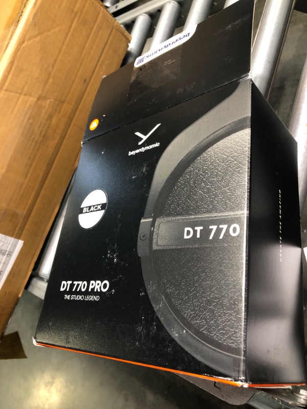 Photo 3 of unable to testbeyerdynamic DT 770 PRO Over-Ear Studio Monitor Headphones - Open-Back Stereo Construction, Wired (80 Ohm, Black (Limited Edition))