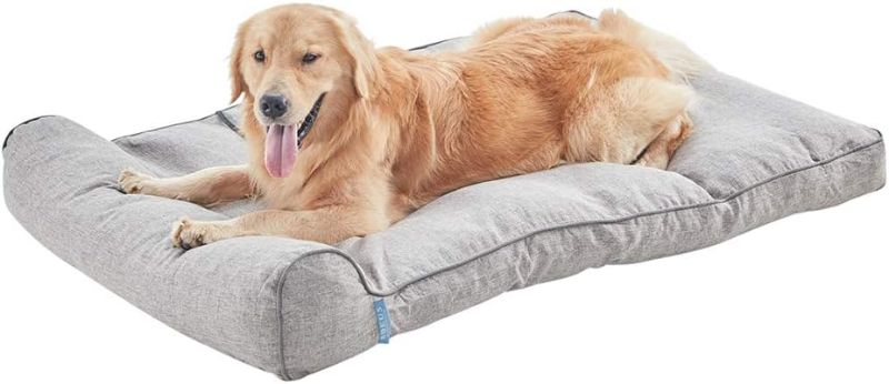 Photo 1 of BDEUS 50 x 36 x 6.5In Orthopedic Dog Beds for Large Dogs Clearance Super Thick & Comfortable Pet Bed with Pillow, Washable Cover and Anti-Slip Bottom