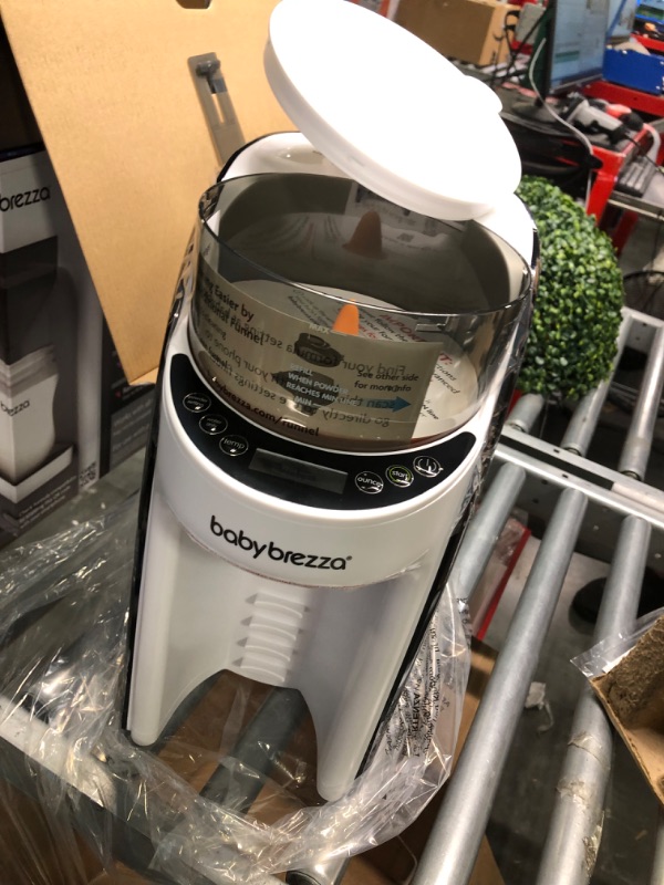 Photo 4 of New and Improved Baby Brezza Formula Pro Advanced Formula Dispenser Machine - Automatically Mix a Warm Formula Bottle Instantly - Easily Make Bottle with Automatic Powder Blending