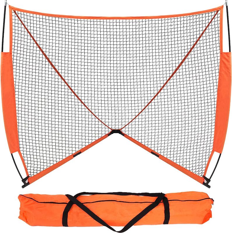 Photo 1 of 
Lacrosse Goal 6 x 6 Feet Portable Lacrosse Net with Steel Frame Backyard Lacrosse Goalie Folding Lacrosse Net for Youth Training Practice Recreation Equipment
