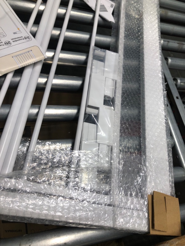 Photo 1 of Safety 1st Easy Install 28" High Walk Thru Gate, Fits Between 29" and 38" 38x28 Inch (Pack of 1) Original Size White