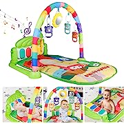 Photo 1 of Baby Play Mat, Activity Gym Mat with Musical Light Activity Center & Play Piano, Baby Early Development…