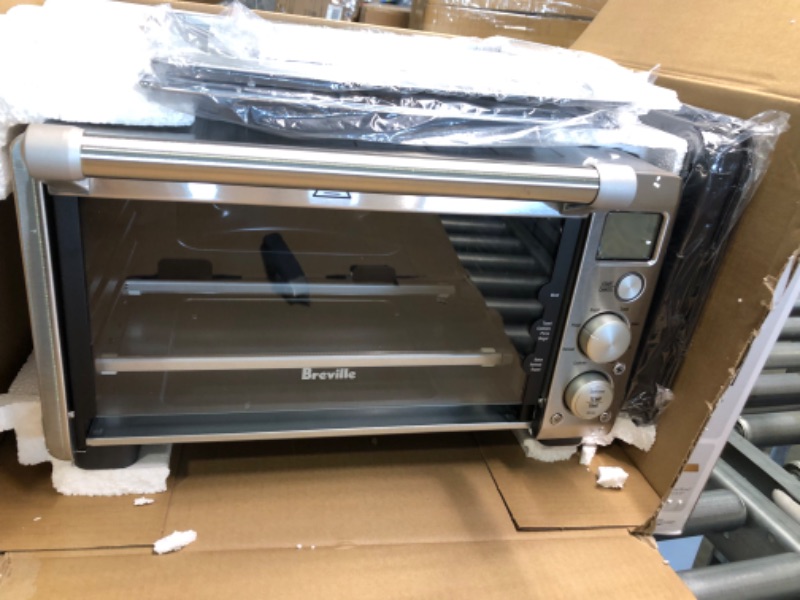 Photo 1 of Breville Compact Convection Smart Oven - 1.6 cu ft - Stainless Steel