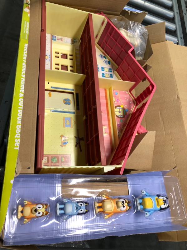 Photo 3 of Bluey Mega Bundle Home, BBQ Playset, and 4 Figures | Amazon Exclusive