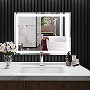 Photo 1 of 
BesMirror 24’’x32’’ Bathroom Mirror with Lights, Anti-Fog Wall Mounted LED Vanity Mirror with 3 Color, Shatter-Proof, Stepless Dimmable, Frameless, Smart Touch Button, Horizontal/VerticalBesMirror 24’’x32’’ Bathroom Mirror with Lights, Anti-Fog Wall Moun